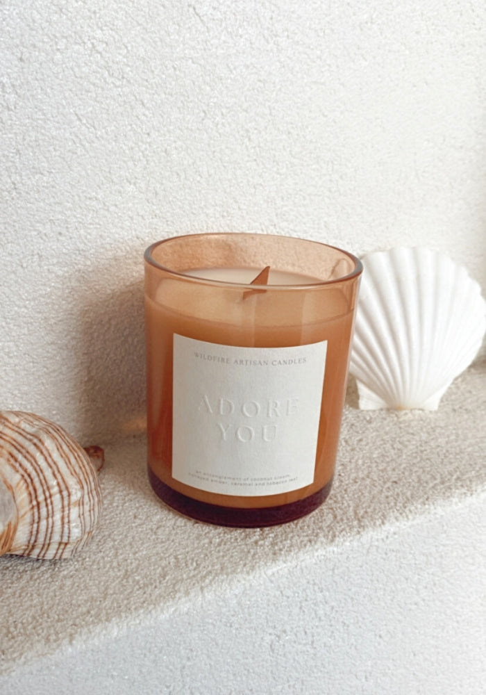 WILDFIRE CANDLES Adore you candle - Amber