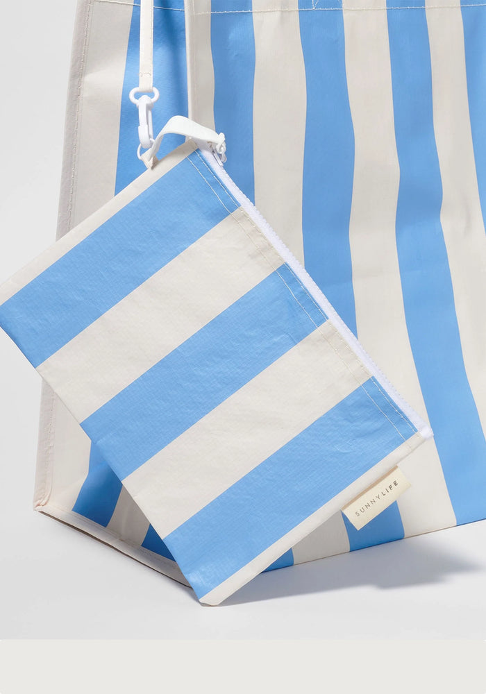 Carryall Beach Bag  - Beach Blue