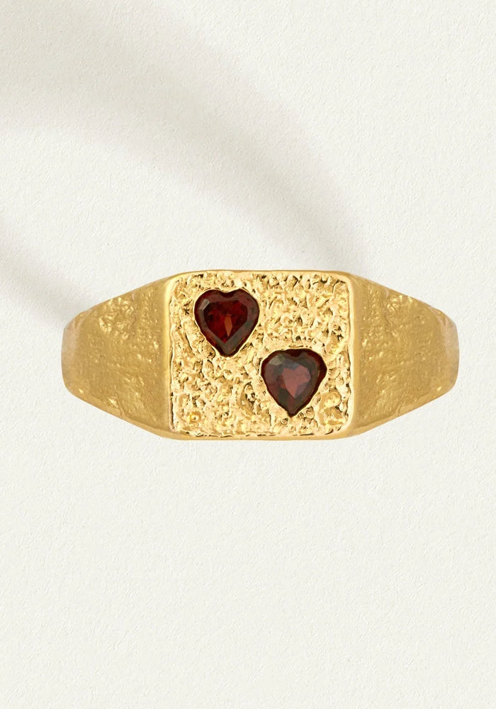 Venus Signet Ring Gold