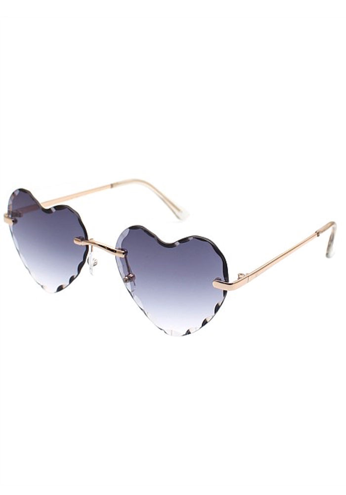 Two Hearts Sunglasses - Dusk