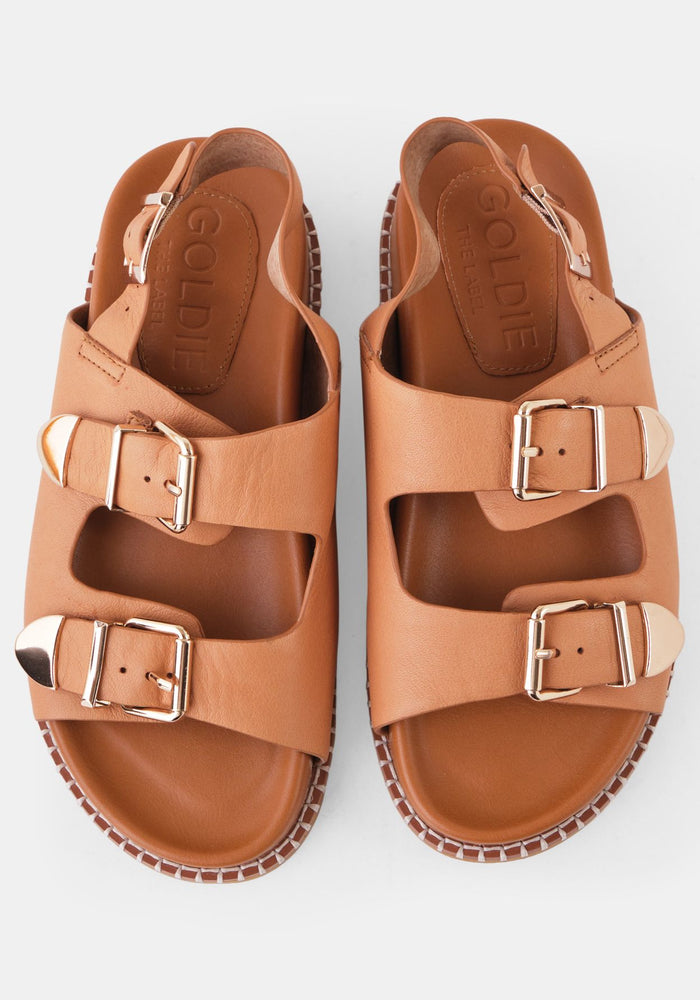 Stella Leather Slide