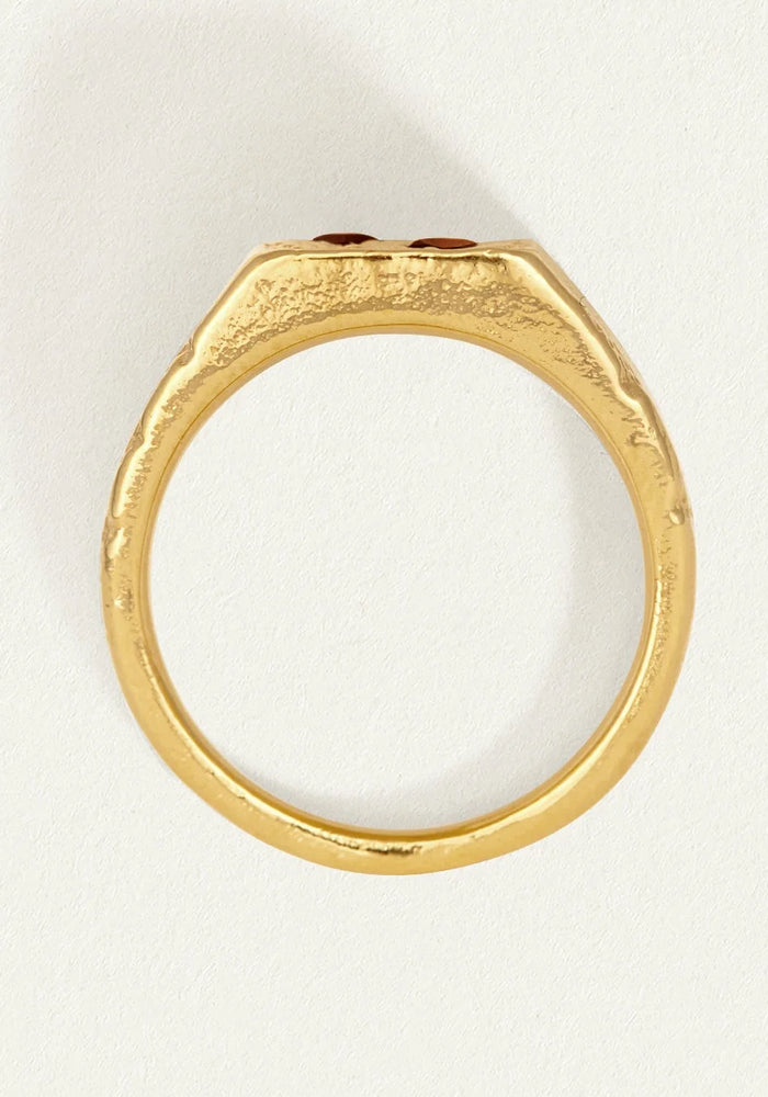 Venus Signet Ring Gold